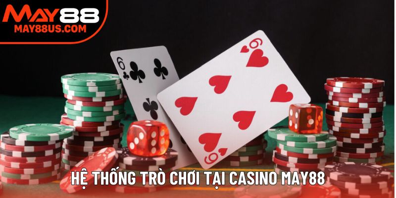 Hệ thống trò chơi tại Casino May88